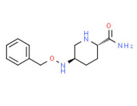 (2S,5R)-5-[(benzyloxy)amino]piperidine-2-carboxamide