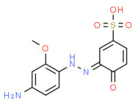 3-[(4-amino-2-methoxyphenyl)azo]-4-hydroxybenzenesulphonic acid