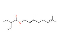 3,7-dimethylocta-2,6-dienyl 2-ethylbutyrate