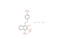 Trisodium hydroxy[(4-sulphonatophenyl)azo]naphthalenedisulphonate