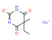 Sodium 5-ethyl-5-methylbarbiturate