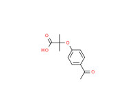2-(4-acetylphenoxy)-2-methylpropionic acid
