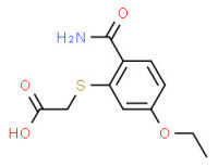 [[2-(aminocarbonyl)-5-ethoxyphenyl]thio]acetic acid