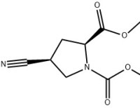 (2S,4S)-1-tert-butyl 2-methyl 4-cyanopyrrolidine-1,2-dicarboxylate