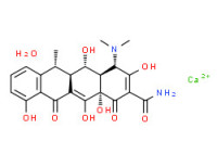 2-Naphthacenecarboxamide, 4-(dimethylamino)-1,4,4a,5,5a,6,11,12a-octahydro-3,5,10,12,12a-pentahydroxy-6-methyl-1,11-dioxo-, calcium salt (1:2), [4S-(4a,4aa,5a,5aa,6a,12aa)]-