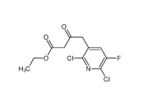 Ethyl 2,6-Dichloro-5-Fluoro-Pyridine-3-Acetoacetate