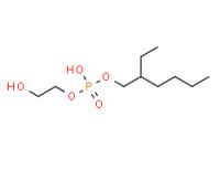 2-ethylhexyl 2-hydroxyethyl hydrogen phosphate