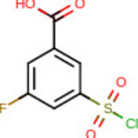 3-(chlorosulfonyl)-5-fluorobenzoic acid