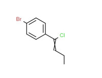 1-bromo-4-(1-chlorobutenyl)benzene