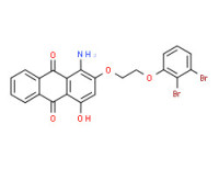 1-amino-2-[2-(dibromophenoxy)ethoxy]-4-hydroxyanthraquinone