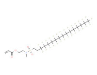 2-[methyl[(3,3,4,4,5,5,6,6,7,7,8,8,9,9,10,10,11,11,12,12,13,13,14,14,15,15,16,16,16-nonacosafluorohexadecyl)sulphonyl]amino]ethyl acrylate