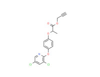 Prop-2-ynyl 2-[4-[(3,5-dichloro-2-pyridyl)oxy]phenoxy]propionate