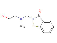 2-[[(2-hydroxyethyl)methylamino]methyl]-1,2-benzisothiazol-3(2H)-one