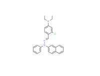 2-chloro-4-(diethylamino)benzaldehyde 2-naphthylphenylhydrazone