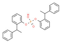 Bis[o-(1-phenylethyl)phenyl] hydrogen phosphate