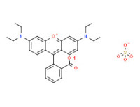 9-(2-carboxyphenyl)-3,6-bis(diethylamino)xanthylium hydrogen sulphate