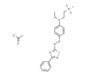 [2-[ethyl[4-[(3-phenyl-1,2,4-thiadiazol-5-yl)azo]phenyl]amino]ethyl]trimethylammonium acetate