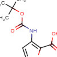 3-(tert-Butoxycarbonylamino)furan-2-carboxylic acid