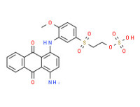 2-[[5-[(1-amino-9,10-dioxo-4-anthryl)amino]-2-methoxyphenyl]sulphonyl]ethyl hydrogen sulphate