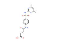 4-[[4-[[(4,6-dimethyl-2-pyrimidinyl)amino]sulphonyl]phenyl]amino]-4-oxobutyric acid