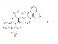 Dipotassium 16,17-dimethoxyanthra[9,1,2-cde]benzo[rst]pentaphene-5,10-diyl bis(sulphate)