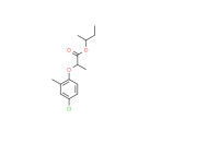 1-methylpropyl 2-(4-chloro-2-methylphenoxy)propionate