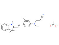 2-[2-[4-[(2-cyanoethyl)ethylamino]-o-tolyl]vinyl]-1,3,3-trimethyl-3H-indolium acetate