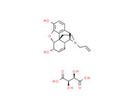 (5a,6a)-17-allyl-7,8-didehydro-4,5-epoxymorphinan-3,6-diyl [R-(R*,R*)]-2,3-dihydroxybutanedioate
