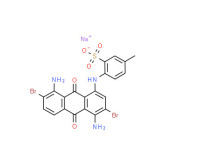 Sodium 4-[(4,8-diamino-3,7-dibromo-9,10-dihydro-9,10-dioxo-1-anthryl)amino]toluene-3-sulphonate