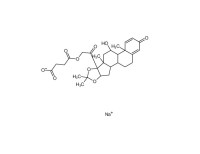 Pregna-1,4-diene-3,20-dione, 21-(3-carboxy-1-oxopropoxy)-11-hydroxy-16,17-[(1-methylethylidene)bis(oxy)]-, monosodium salt, (11ß,16ß)-
