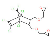 2,2'-[(1,4,5,6,7,7-hexachlorobicyclo[2.2.1]hept-5-ene-2,3-diyl)bis(methyleneoxymethylene)]bisoxirane