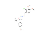 2-chloro-N-[2-(1,1-dimethylethoxy)-2-(4-methoxyphenyl)ethyl]-3,4-dimethoxyphenethylamine