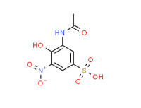 3-(Acetylamino)-4-hydroxy-5-nitrobenzenesulfonic acid