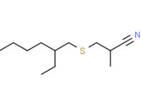 3-[(2-ethylhexyl)thio]-2-methylpropiononitrile