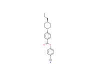 p-cyanophenyl trans-p-(4-propylcyclohexyl)benzoate