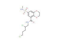N-(2,5-dichloropentyl)-2,3-dihydro-7-(N-methylsulphamoyl)-1,4-benzodioxin-5-carboxamide