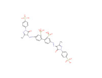 4,4'-bis[[4,5-dihydro-3-methyl-5-oxo-1-(4-sulphophenyl)-1H-pyrazol-4-yl]azo][1,1'-biphenyl]-2,2'-disulphonic acid