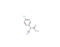 2-(4-chlorophenyl)-3-oxovaleronitrile