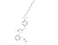 2-[2-(2-chloro-1,1,2-trifluoroethoxy)phenyl]-5-[[4-(hexadecylsulphonyl)phenyl]amino]-2,4-dihydro-3H-pyrazol-3-one