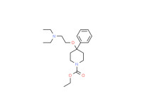Ethyl 4-[2-(diethylamino)ethoxy]-4-phenylpiperidine-1-carboxylate
