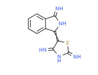 1-(2-amino-4-imino-(4H)-thiazol-5-ylidene)-1H-isoindol-3-amine