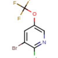 3-bromo-2-chloro-5-(trifluoromethoxy)pyridine