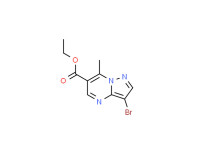 Ethyl 3-bromo-7-methylpyrazolo[1,5-a]pyrimidine-6-carboxylate