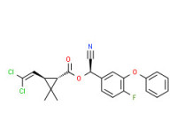 a-cyano-4-fluoro-3-phenoxybenzyl [1a(S*),3ß]-(±)-3-(2,2-dichlorovinyl)-2,2-dimethylcyclopropanecarboxylate