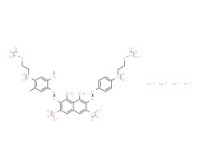 Tetrasodium 4-amino-5-hydroxy-6-[[2-methoxy-5-methyl-4-[[2-(sulphonatooxy)ethyl]sulphonyl]phenyl]azo]-3-[[4-[[2-(sulphonatooxy)ethyl]sulphonyl]phenyl]azo]naphthalene-2,7-disulphonate