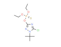 O-[1-(tert-butyl)-5-chloro-1H-1,2,4-triazol-3-yl] O,O-diethyl thiophosphate
