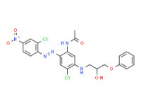 N-[4-chloro-2-[2-(2-chloro-4-nitrophenyl)azo]-5-[(2-hydroxy-3-phenoxypropyl)amino]phenyl]acetamide