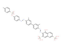 3-[[3,3'-dimethyl-4'-[[4-[[(p-tolyl)sulphonyl]oxy]phenyl]azo][1,1'-biphenyl]-4-yl]azo]-4-hydroxynaphthalene-2,7-disulphonic acid