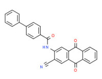 N-(3-cyano-9,10-dihydro-9,10-dioxo-2-anthryl)[1,1'-biphenyl]-4-carboxamide