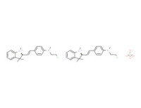 2-[2-[4-[(2-chloroethyl)methylamino]phenyl]vinyl]-1,3,3-trimethyl-3H-indolium sulphate (2:1)